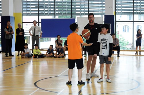 Giao lưu thi đấu bóng rổ cùng trường quốc tế liên cấp TH School